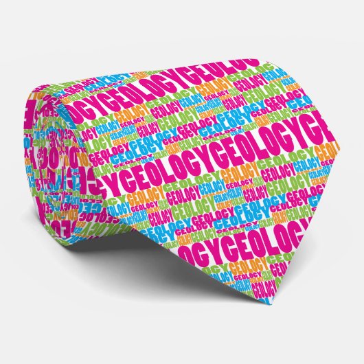 カラフルな地質学 ネクタイ (ロール)