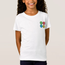 カラフルな基本的な数学記号のイラスト" Tシャツ