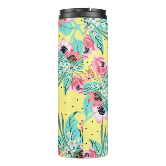 カラフルな夏によっては黄色い熱タンブラーが開花します タンブラー (裏面)