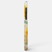 カラフルな夏の野の花のフラワーウォーターカラーアート Case-Mate iPhoneケース (裏面/左)