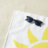 カラフルな夏時間の日光は縞で飾り、 ビーチタオル (インサイチュ)