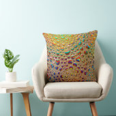 カラフルな多彩の石鹸の泡の芸術 クッション (椅子)