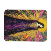 カラフルな天使 マグネット (横)