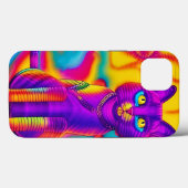 カラフルな子猫のスマホケース Case-Mate iPhoneケース (裏面 (横))