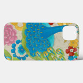 カラフルな孔雀および花 Case-Mate iPhoneケース (裏面 (横))
