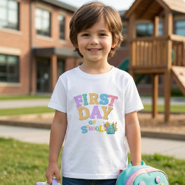 カラフルな学校生活のはじまり K たのしい学校 Tシャツ