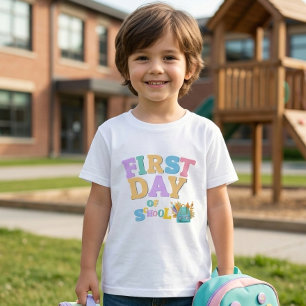 カラフルな学校生活のはじまり K たのしい学校 Tシャツ