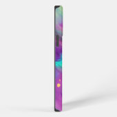 カラフルな宇宙の空 iPhoneケース (右側面)