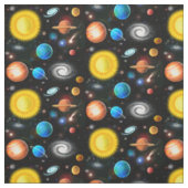 カラフルな宇宙天文学の宇宙の生地 ファブリック (見本)