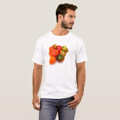 カラフルな家宝のトマト Tシャツ (正面フル)