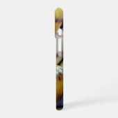 カラフルな小さな二枚貝の貝殻 iPhone 16ケース (左側面)