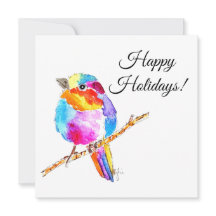 カラフルな小さな鳥