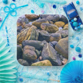 カラフルな岩石    ペーパープレート (パーティー)