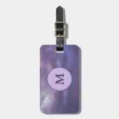 カラフルな嵐の雲 ラゲッジタグ (正面縦)