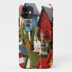 カラフルな巣箱のiPhone 5の箱 iPhone 11 ケース