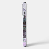 カラフルな幻想抽象モダンフラクタルフラワー Case-Mate iPhoneケース (裏面 / 左)