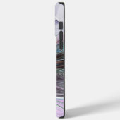カラフルな幻想抽象的なモダンフラクタルフラワー Case-Mate iPhoneケース (裏面 / 左)