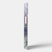 カラフルな幻想抽象的なモダンフラクタルフラワー Case-Mate iPhoneケース (裏面 / 右)