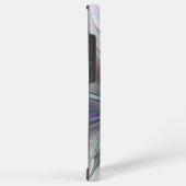 カラフルな幻想抽象的なモダンフラクタルフラワー SAMSUNG GALAXYケース (右側面)