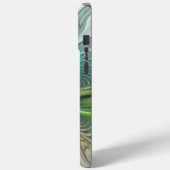 カラフルな幻想的なモダン抽象フラワーフラクタル Case-Mate iPhoneケース (裏面 / 左)
