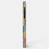 カラフルな幾何学スクエア Case-Mate iPhoneケース (裏面/左)
