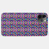 カラフルな幾何学模様が鮮やかなカラフルなスマホケース Case-Mate iPhoneケース (裏面(横))