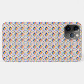 カラフルな幾何学模様のスマートフォンケース Case-Mate iPhoneケース (裏面(横))
