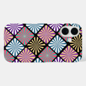 カラフルな幾何学模様のiPhone/iPadケース Case-Mate iPhoneケース (裏面 (横))