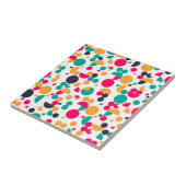 カラフルな幾何学模様デザイン タイル (側面)