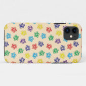 カラフルな幾何学渦巻き円形のiPhoneケース Case-Mate iPhoneケース (裏面(横))