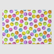 カラフルな微笑のEmojiは直面します