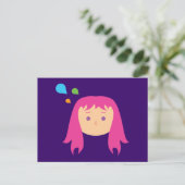 カラフルな思考 ポストカード (スタンド正面)