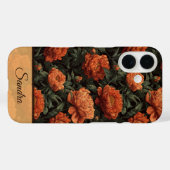 カラフルな感謝のギフト芍薬の名前 Case-Mate iPhoneケース (裏面 (横))