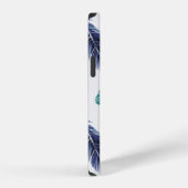 カラフルな手描き水彩模様 iPhoneケース (右側面)