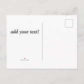 カラフルな折りたたみ式招待状に感謝を込めて インビテーションポストカード (裏面)