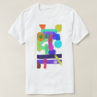 カラフルな抽象アート 11 Tシャツ