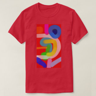 カラフルな抽象アート 15 Tシャツ