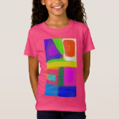 カラフルな抽象アート 16 Tシャツ (正面)