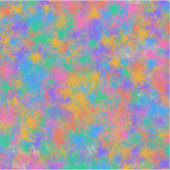 カラフルな抽象デザイン シール (正面)