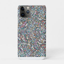 カラフルな抽象モザイク柄ケース iPhone 11 PROケース