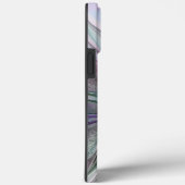 カラフルな抽象モダンフラクタルフラワーのイニシャル Case-Mate iPhoneケース (裏面 / 右)