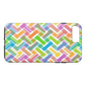 カラフルな抽象幾何学模様 Case-Mate iPhoneケース (裏面(横))