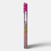 カラフルな抽象水彩ドリッピーアート Case-Mate iPhoneケース (裏面 / 左)