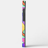 カラフルな抽象画と鮮やかな色 Case-Mate iPhoneケース (裏面 / 左)