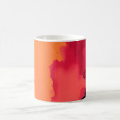 カラフルな抽象画 コーヒーマグカップ (中央)