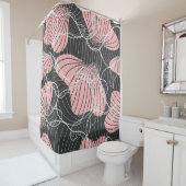 カラフルな抽象的なシームレスな芸術的パターン。 シャワーカーテン (インサイチュ)