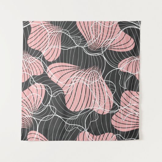 カラフルな抽象的なシームレスな芸術的パターン。 タペストリー (正面)