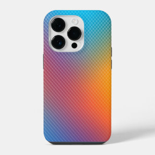 カラフルな抽象的なホログラフィック背景 No.3 iPhone 14 Proケース