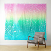 カラフルな抽象的な写真用背景タペストリー タペストリー (インサイチュ(横))