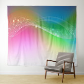 カラフルな抽象的な写真用背景タペストリー タペストリー (インサイチュ(横))